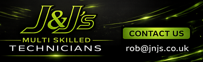 J&J's contact banner